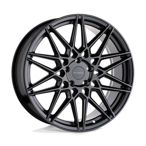 Petrol P3C 5X120 17X8 +35 SEMI GLOSS BLACK