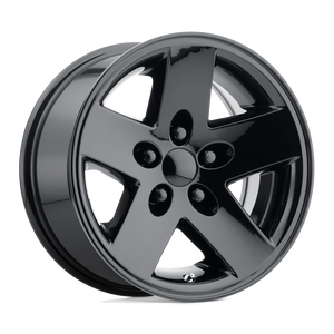 Performance Replicas PR185 5X114.3 16X8 +0 GLOSS BLACK