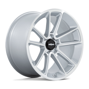 Rotiform 1PC R192 BTL 5X112 21X9.5 +30 GLOSS SILVER WITH MACHINED FACE