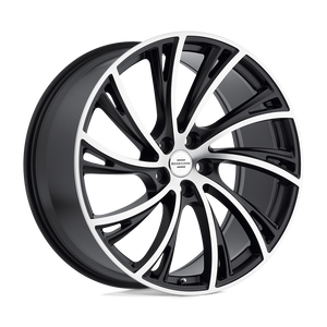 RedBourne NOBLE 5X120 20X9.5 +32 MATTE BLACK W/ MATTE MACHINED FACE