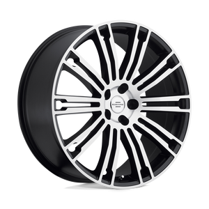 RedBourne MANOR 5X120 22X9.5 +32 MATTE BLACK W/ MATTE MACHINED FACE