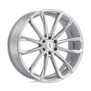 Status MASTADON 6X139.7 20X9 +5 SILVER W/ BRUSHED MACHINED FACE