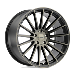 TSW LUCO 5X120 17X8 +35 MATTE BLACK W/ MACHINE FACE & DARK TINT