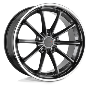 TSW SWEEP 5X114.3 18X8.5 +40 GLOSS GUNMETAL W/ STAINLESS LIP
