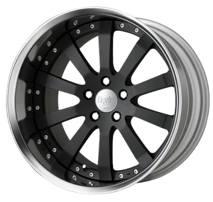 Work Equip E10 5x108 19x8+-22 r disk Black Anodized