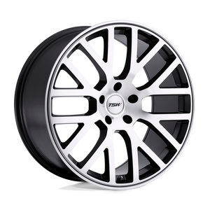 TSW DONINGTON 5X112 18X9.5 +40 GUNMETAL MIRROR CUT FACE