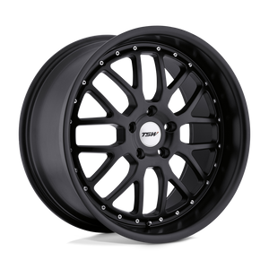 TSW VALENCIA 5X112 19X8 +32 MATTE BLACK