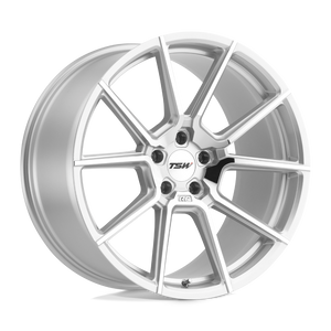 TSW CHRONO 5X120 19X9.5 +39 SILVER W/ MIRROR CUT FACE