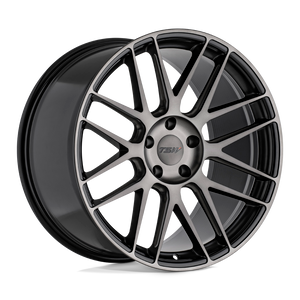 TSW NORD 5X114.3 20X10.5 +42 SEMI GLOSS BLACK MILLED-MACHINED DARK TINT FACE