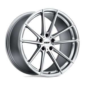 TSW BATHURST 5X114.3 20X9.5 +35 SILVER W/ MIRROR CUT FACE