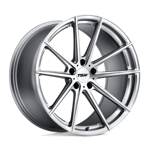 TSW BATHURST 5X112 21X9 +37 SILVER W/ MIRROR CUT FACE