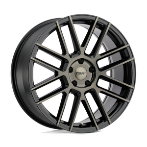 TSW MOSPORT 5X114.3 22X9 +20 MATTE BLACK W/ MACHINE FACE & DARK TINT