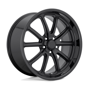 US Mag 1PC U123 RAMBLER 5X120 20X8.5 +32 GLOSS BLACK MATTE BLACK