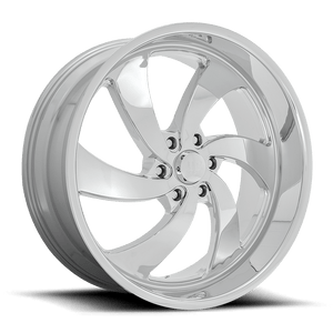 US Mag 1PC U132 DESPERADO 6X139.7 24X9 +25 CHROME