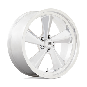 US Mag 1PC U135 TS 5X120.65 22X10.5 +0 POLISHED