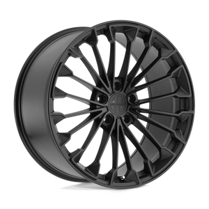 Victor Equipment WURTTEMBURG 5X130 18X8.5 +45 MATTE BLACK W/ GLOSS BLACK FACE