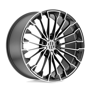 Victor Equipment WURTTEMBURG 5X130 19X8.5 +45 GUNMETAL W/ MIRROR CUT FACE