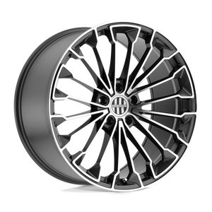 Victor Equipment WURTTEMBURG 5X130 21X9 +47 GUNMETAL W/ MIRROR CUT FACE