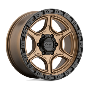 XD XD139 PORTAL 5X127 17X9 -12 SATIN BRONZE SATIN BLACK LIP