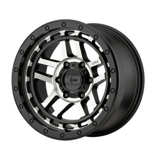 XD XD140 RECON 6X120 17X8.5 +18 SATIN BLACK MACHINED