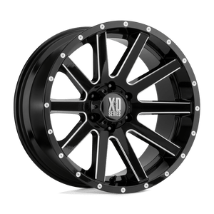 XD XD818 HEIST 6X114.3 17X9 +30 SATIN BLACK MILLED