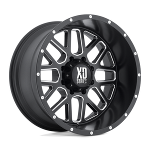 XD XD820 GRENADE 5X150 20X9 +25 SATIN BLACK MILLED