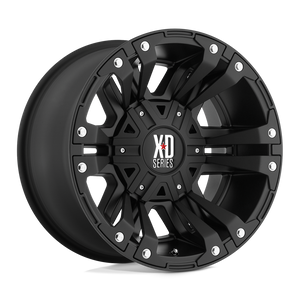 XD XD822 MONSTER II 5X114.3/5X120.65 17X9 -12 MATTE BLACK