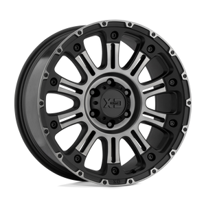 XD XD829 HOSS II 8X165.1 22X10 -18 SATIN BLACK MACHINED GRAY TINT