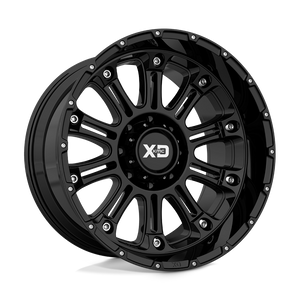 XD XD829 HOSS II 5X150 20X9 +18 GLOSS BLACK
