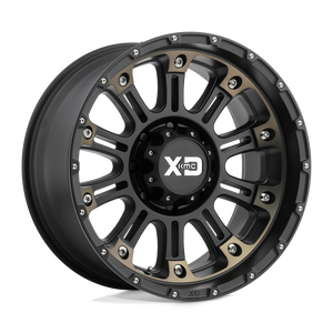 XD XD829 HOSS II 5X139.7 20X9 -12 SATIN BLACK MACHINED DARK TINT