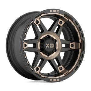 XD XD840 SPY II 5X127 20X9 +0 SATIN BLACK DARK TINT