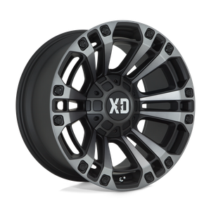XD XD851 MONSTER 3 5X127/5X139.7 20X9 +18 SATIN BLACK WITH GRAY TINT
