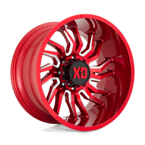 XD XD858 TENSION 6X135 22X10 -18 CANDY RED MILLED