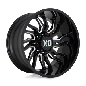XD XD858 TENSION 6X139.7 22X10 -18 GLOSS BLACK MILLED