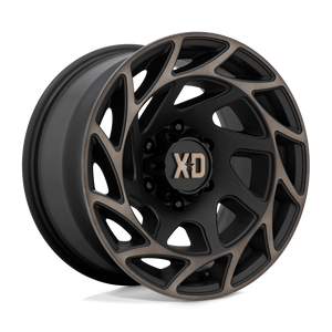 XD XD860 ONSLAUGHT 5X127 20X9 +0 SATIN BLACK WITH BRONZE TINT