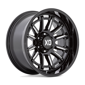 XD XD865 PHOENIX 6X139.7 20X9 +18 GLOSS BLACK MILLED