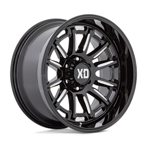 XD XD865 PHOENIX 5X139.7 20X9 +0 GLOSS BLACK MILLED