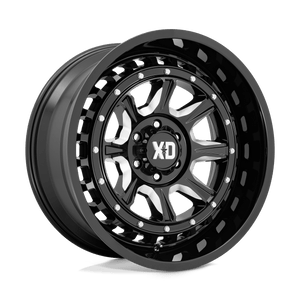 XD XD866 OUTLANDER 8X170 20X10 -18 GLOSS BLACK MILLED