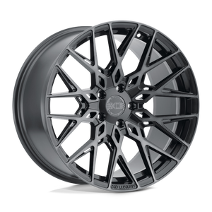XO PHOENIX 5X114.3 20X10.5 +45 GUNMETAL W/ BRUSHED GUNMETAL FACE