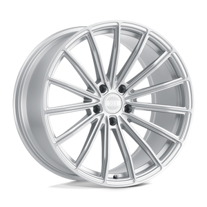 XO LONDON 5X114.3 20X9 +15 SILVER W/ BRUSHED FACE