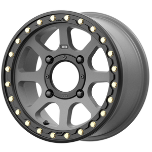 XD Powersports XS234 ADDICT 2 BEADLOCK 4X110 14X7 +10 SATIN GRAY