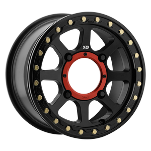XD Powersports XS234 ADDICT 2 BEADLOCK 4X110 14X7 +10 SATIN BLACK