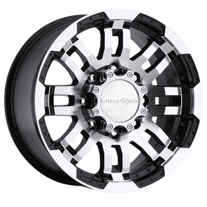 Vision Off-Road 375 Warrior 5x127 15x7.5-12 Gloss Black Machined Face