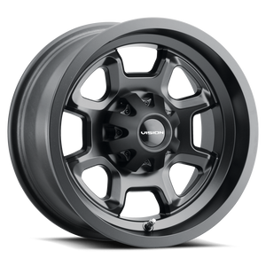 Vision ATV 415 Bomb 4x156 14x7+2 Matte Black