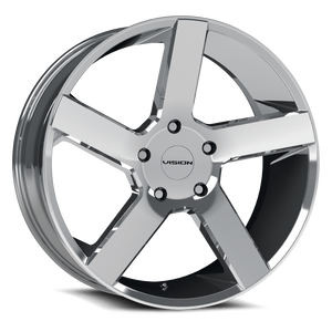 Vision Street-Designs 472 Switchback 5x139.7 22x9.5+8 Chrome Vision Street-Designs 472 Switchback 5x139.7 22x9.5+8 Chrome