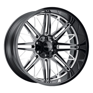WELD Off-Road Cascade 8x180 22x10 +13 Gloss Black/Milled