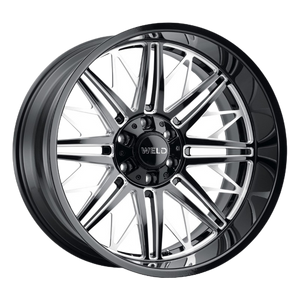 WELD Off-Road Cascade 8x170 22x12 -44 Gloss Black/Milled