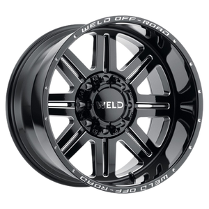 WELD Off-Road Chasm 5x114.3 17x9 -12 Gloss Black/Milled