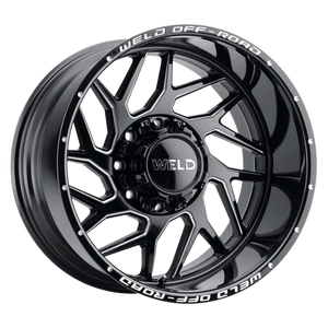 WELD Off-Road Fulcrum 6x135 22x12 -44 Gloss Black Machined