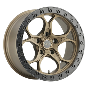 WELD Off-Road Ledge 6x139.7 18x9 0 Satin Bronze / Satin Black